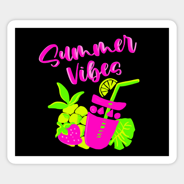 Summer vibes Sticker by Karima Bo